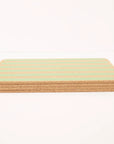 Cork Placemats | Candy Stripes - Green