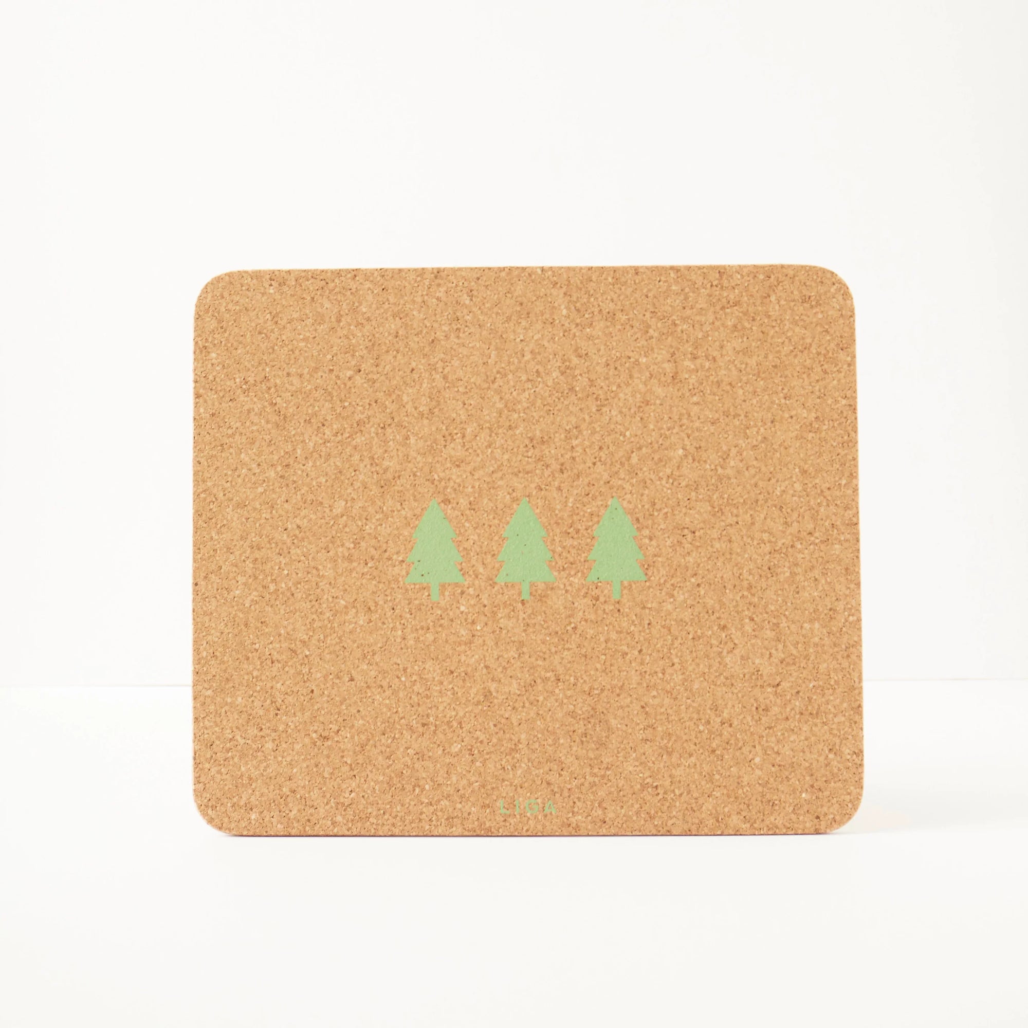 Cork Placemats | Christmas Tree