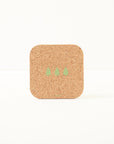 Cork Coasters | Candy Christmas