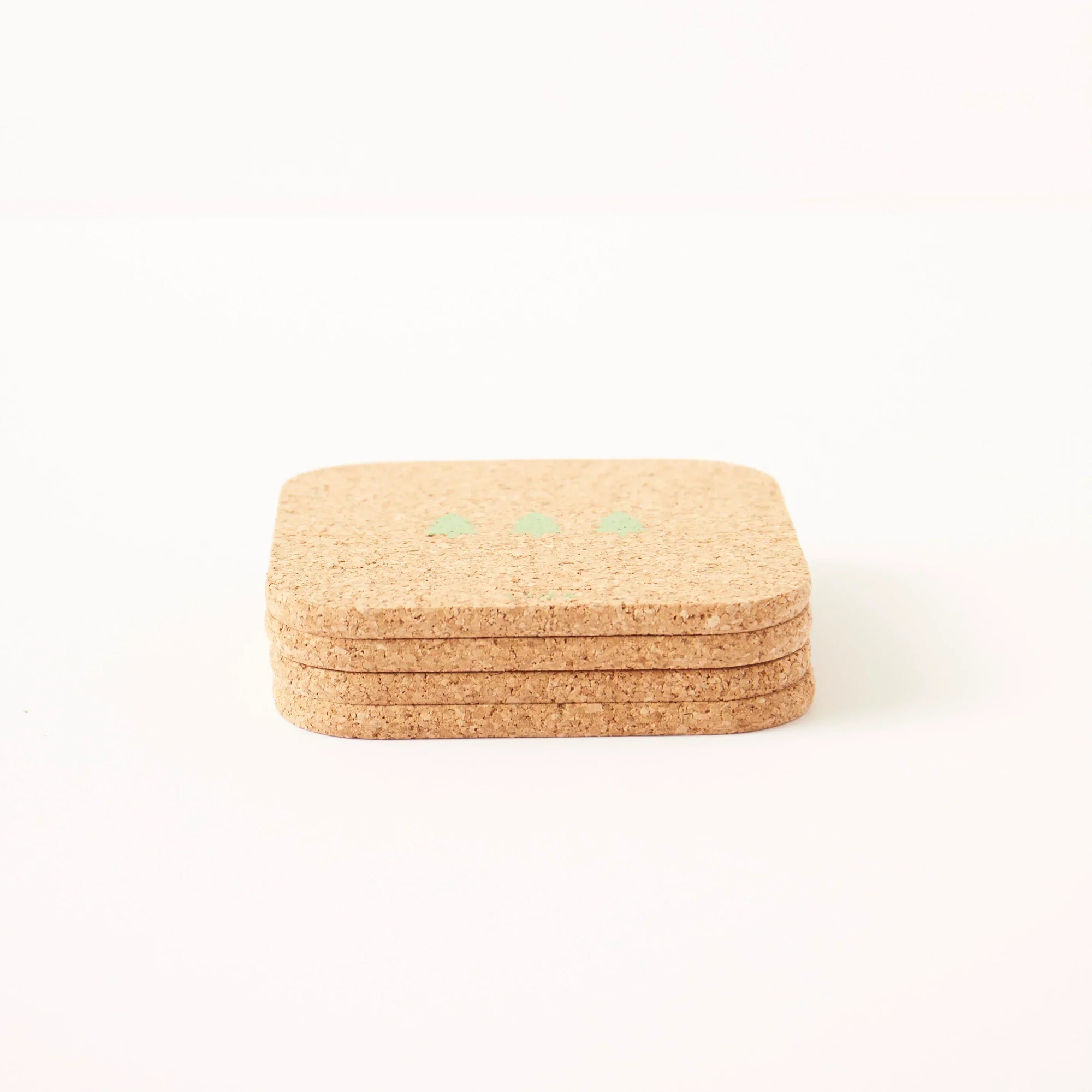 Cork Coasters | Candy Christmas