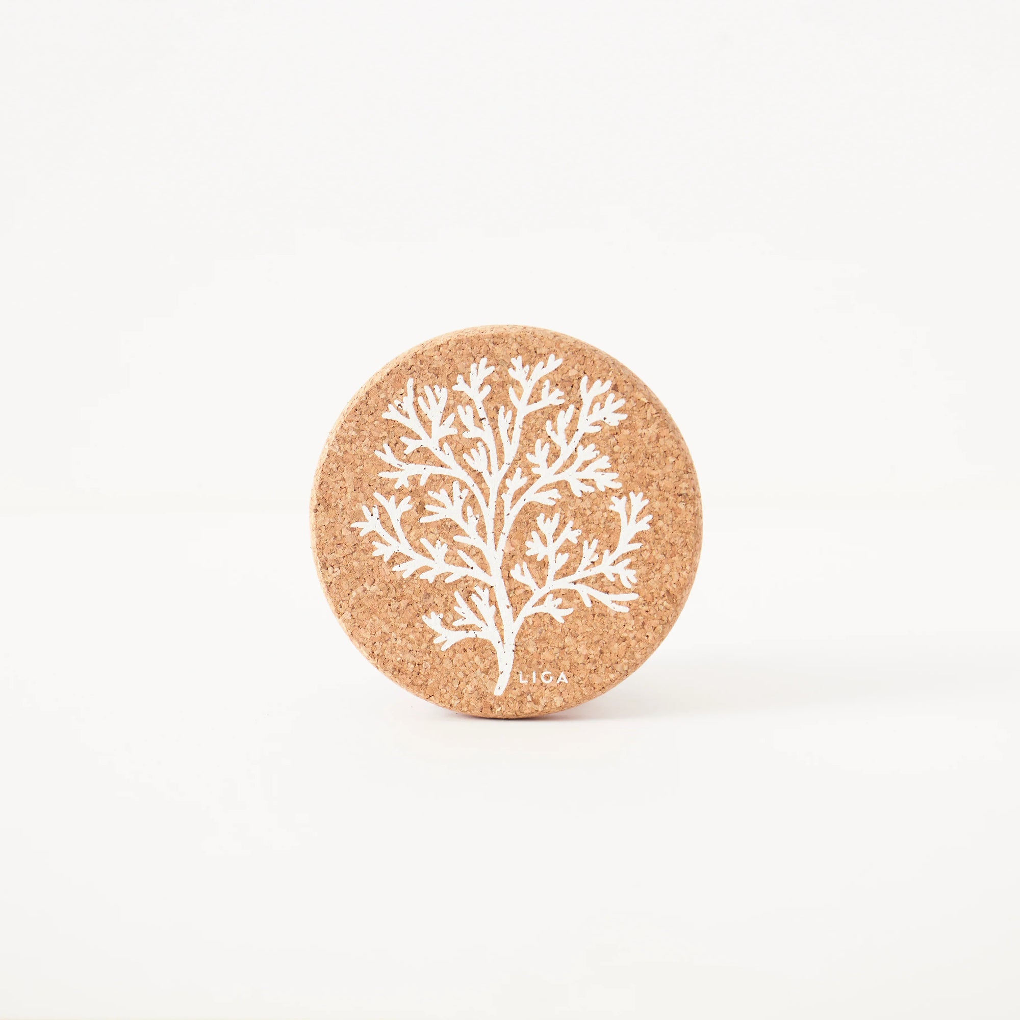 Cork Coasters | Coral
