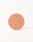 Cork Coaster - Cranberry Red