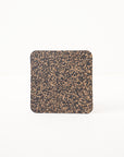 Dash Recycled Rubber & Cork Coasters | Square Set of 4
