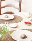 Dash Recycled Rubber & Cork Placemats | Oval Set of 4