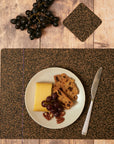 Dash Recycled Rubber & Cork Placemats | Rectangle S/4
