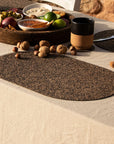 Dash Recycled Rubber & Cork Placemats | Oval Set of 4