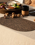 Dash Recycled Rubber & Cork Placemats | Oval S/4