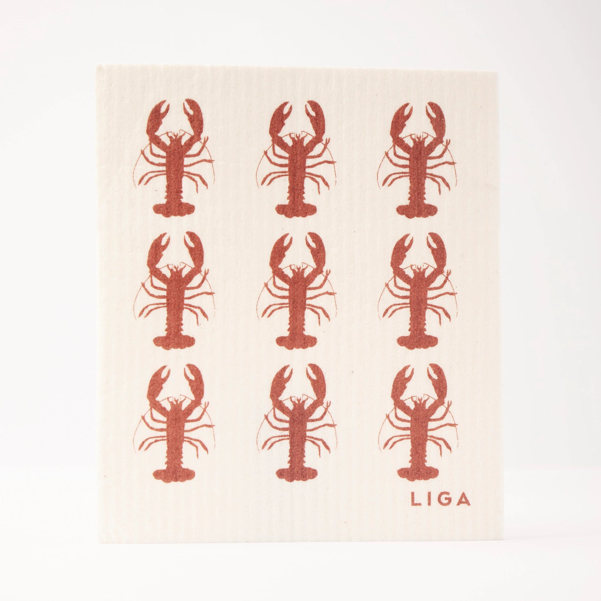 Eco Dishcloths | Red Lobster & Seaweed