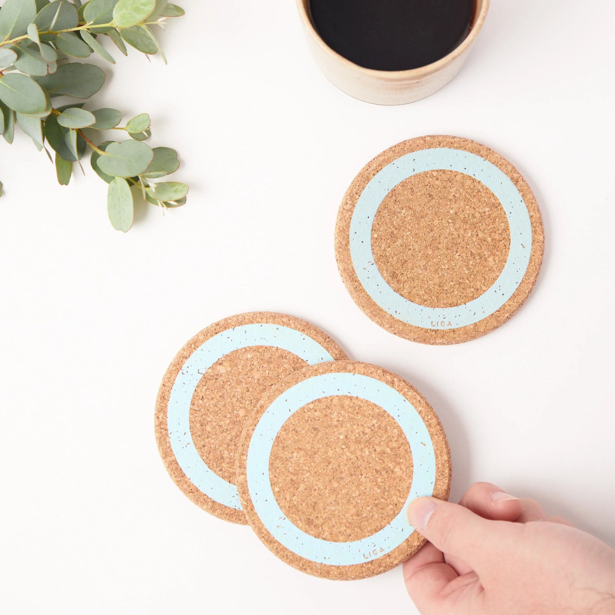 Cork Coasters | Earth Sky