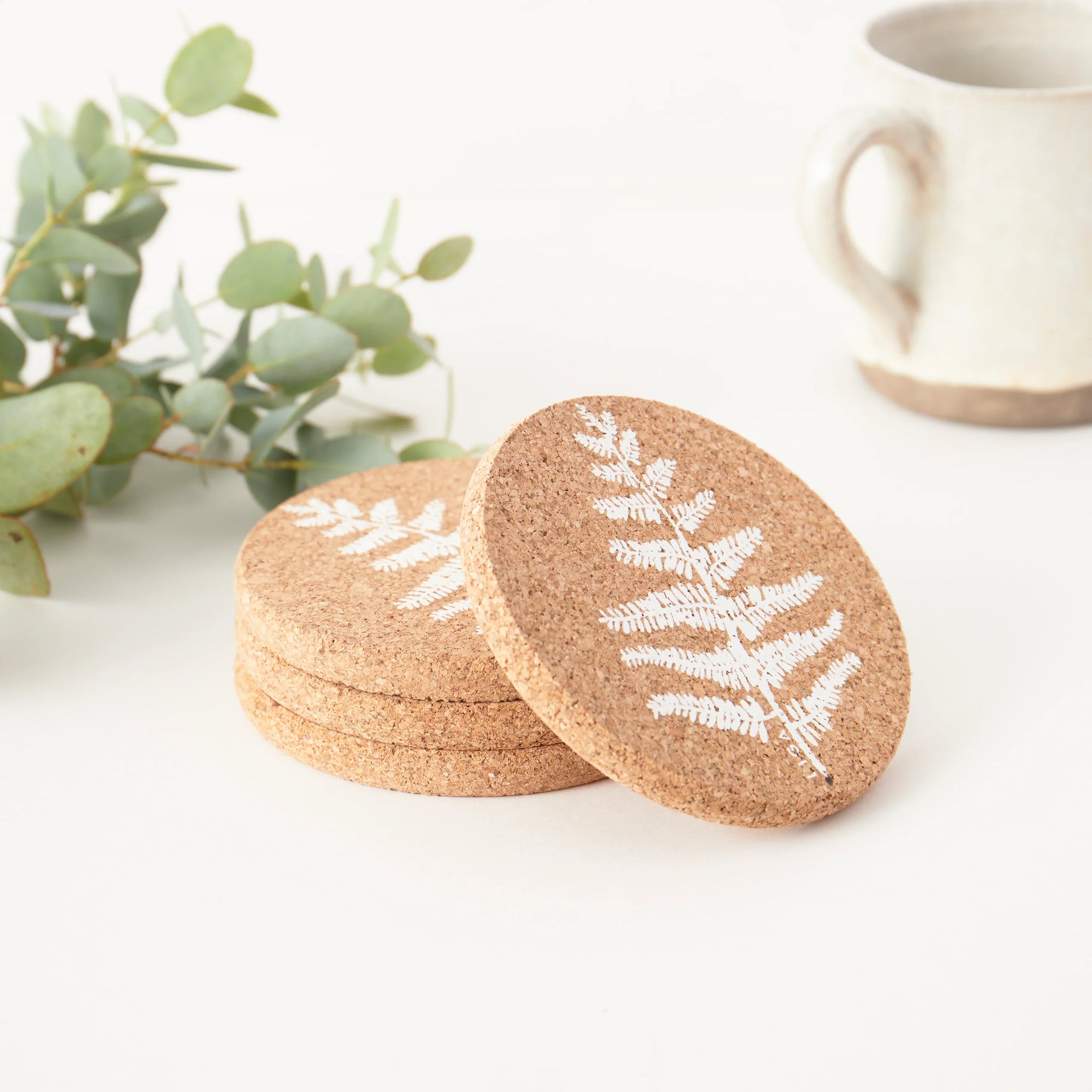 Cork Coasters | Fern