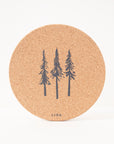 Cork Placemats | Fir Trees