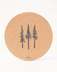 Cork Placemats | Fir Trees