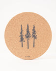 Cork Placemats | Fir Trees