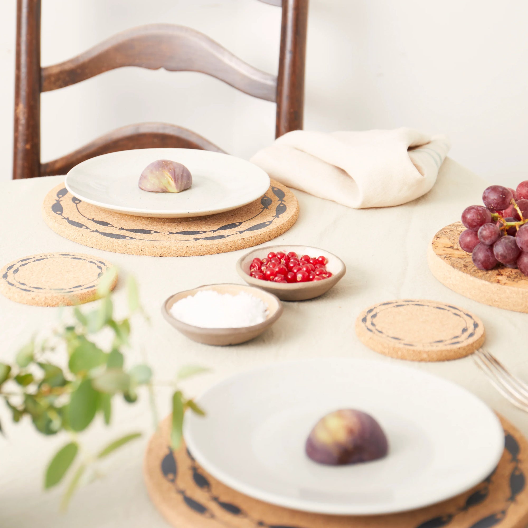 Cork Placemats | Fish On A Line