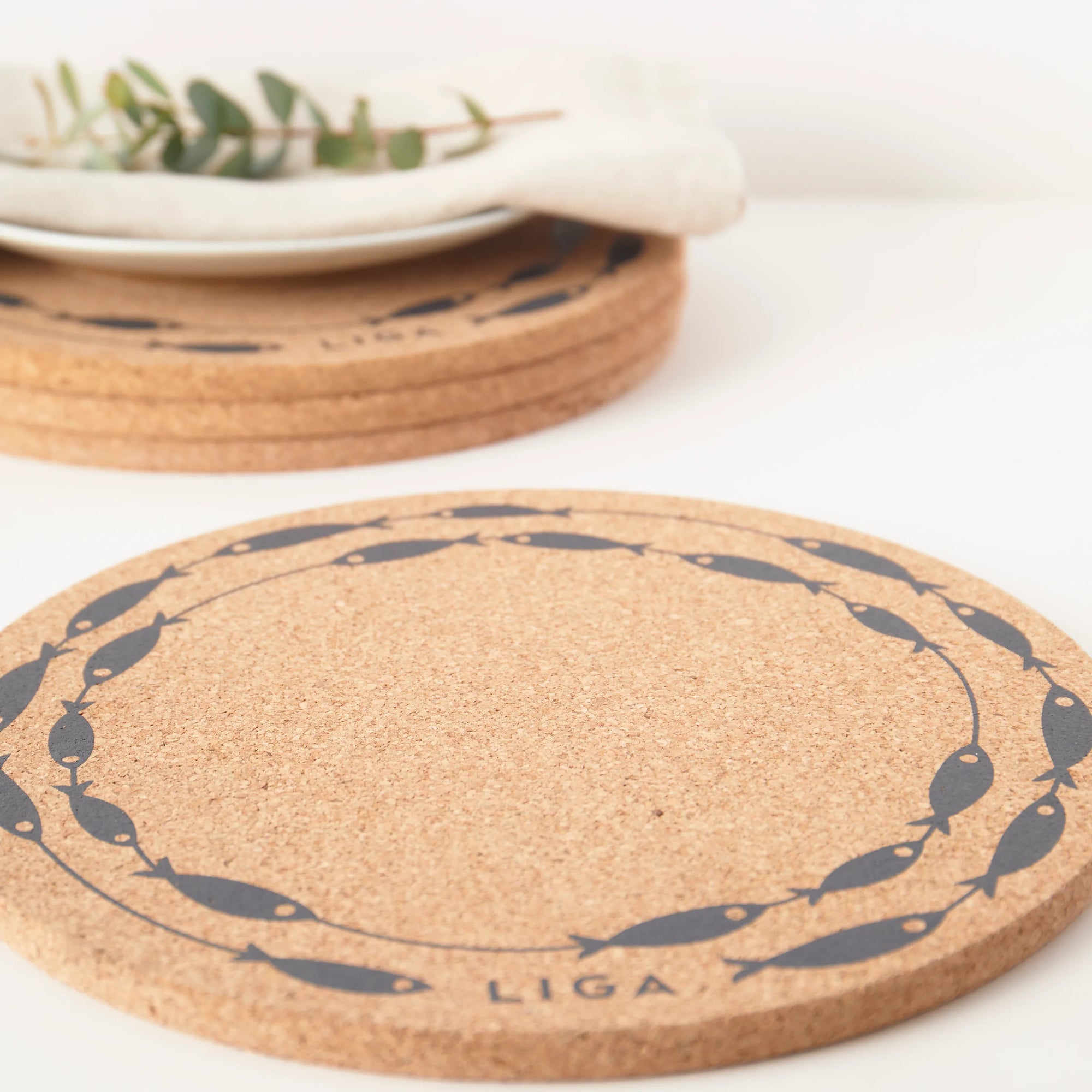 Cork Placemats | Fish On A Line