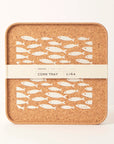 Eco Cork Tray | Fish
