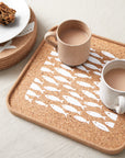 Eco Cork Tray | Fish