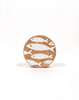 Round Organic Magnet | Fish