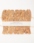 Natural Cork 5 Fish Trivet