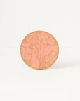 Cork Coasters | Flora Pink