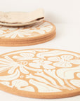 Cork Placemat - Flora