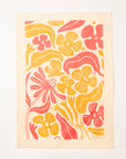 Organic Tea Towel | Flora