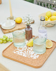 Eco Cork Tray | Flora