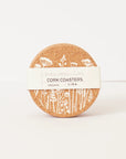 Cork Coaster | Flowers