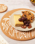 Cork Placemat - Flowers