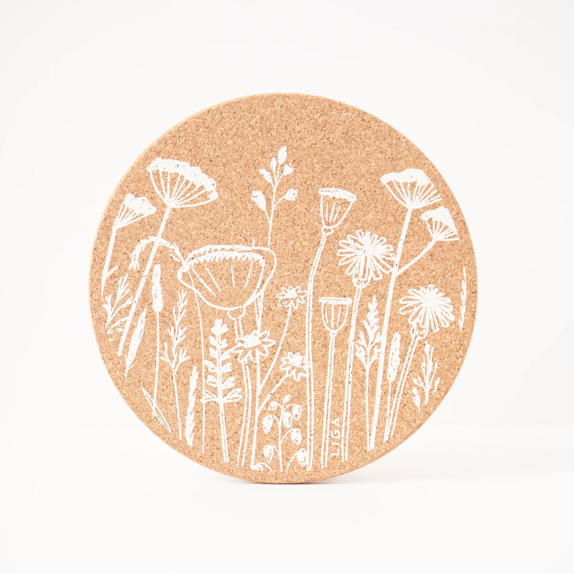 Cork Placemats | Flowers