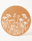 Cork Placemat - Flowers