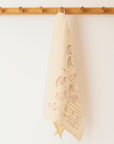 Organic Tea Towel | Flowers