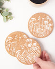 Cork Coaster | Flowers