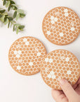 Cork Coasters | Honeycomb