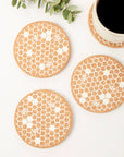 Cork Coasters | Honeycomb
