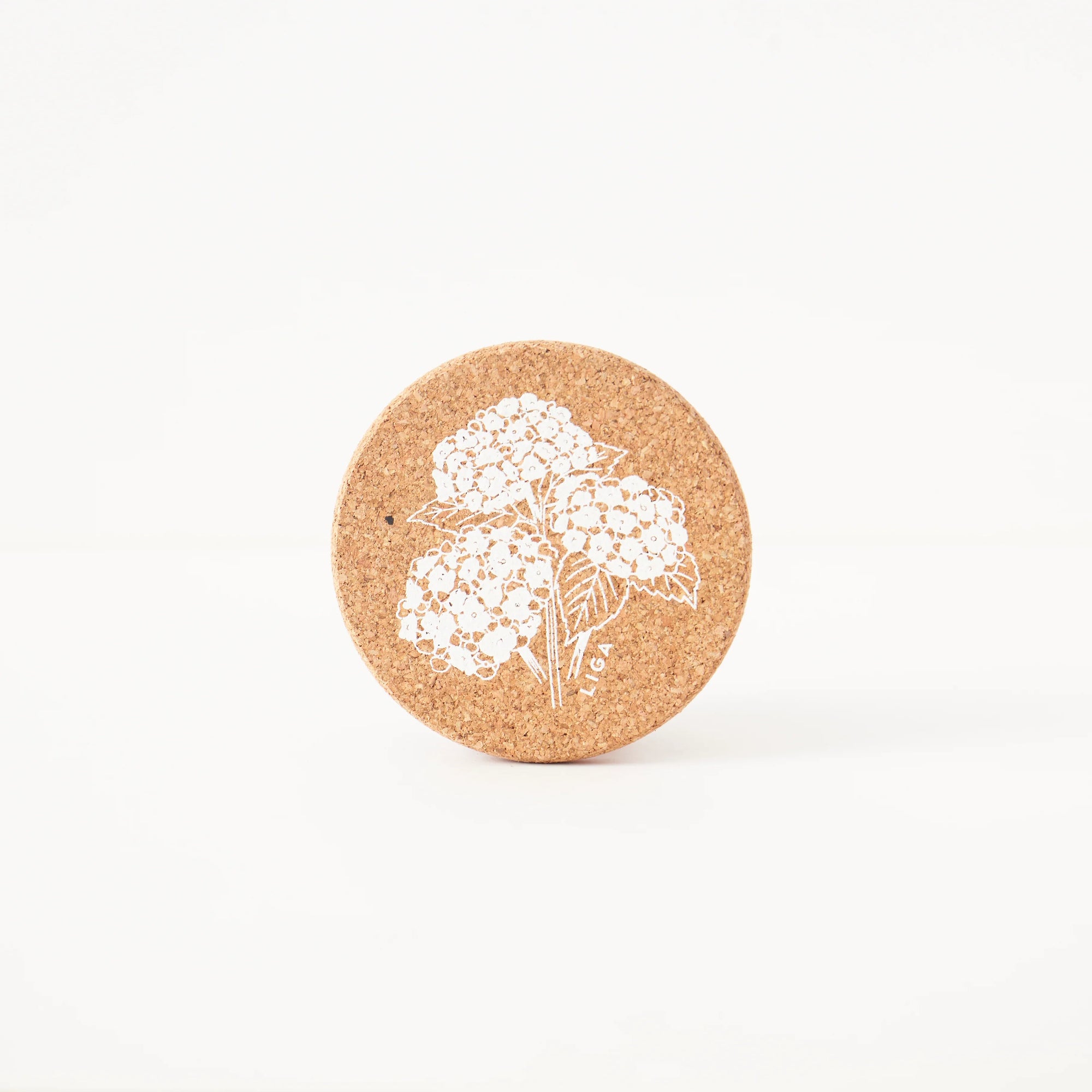 Cork Coasters | Hydrangea
