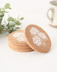 Cork Coasters | Hydrangea