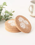 Cork Coasters | Hydrangea