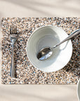 Beach Clean Rectangle Placemats and Coasters - Table S/6