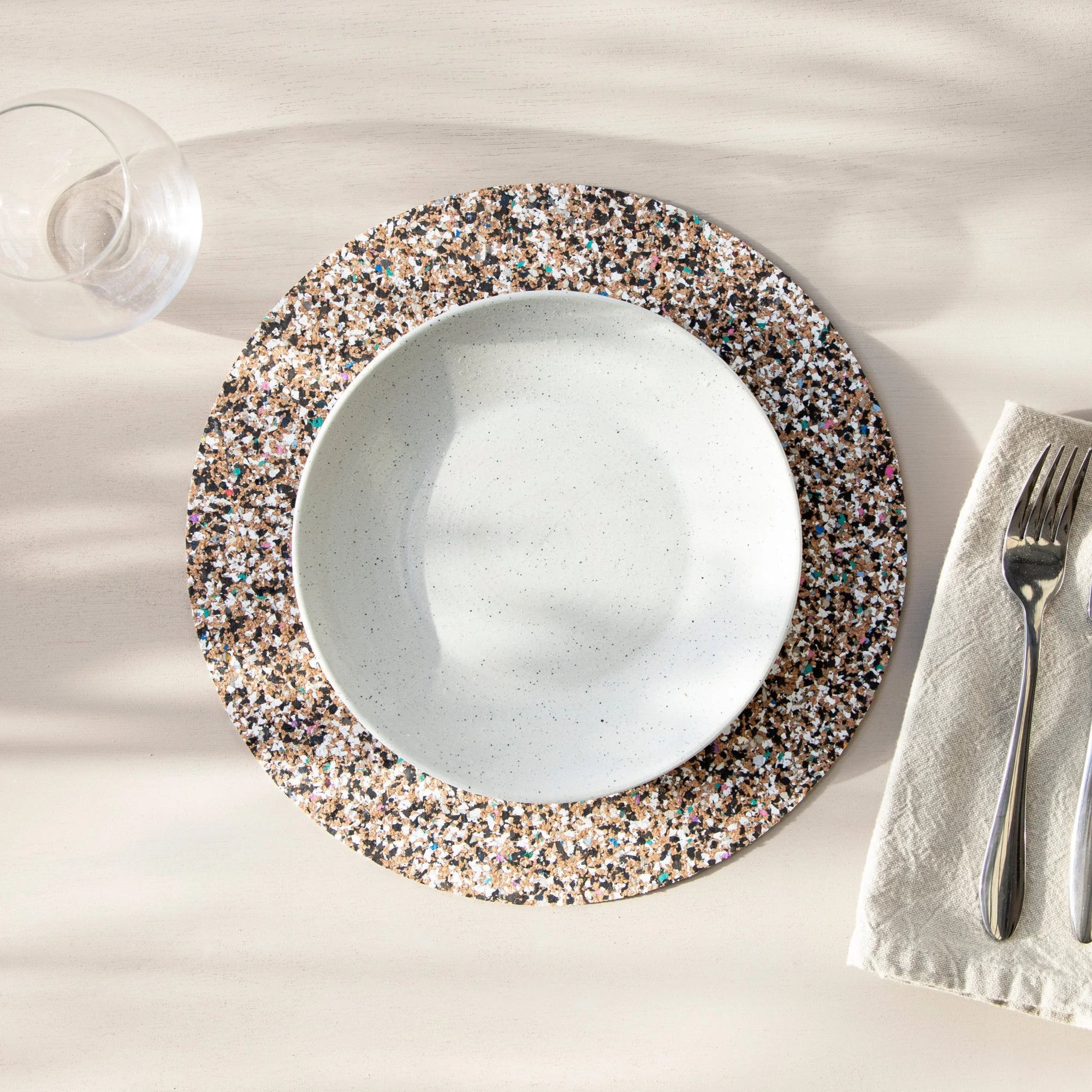 Beach Clean Placemats | Round Set of 4