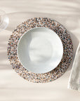 Beach Clean Round Placemats and Coasters Bundle | Table S/4