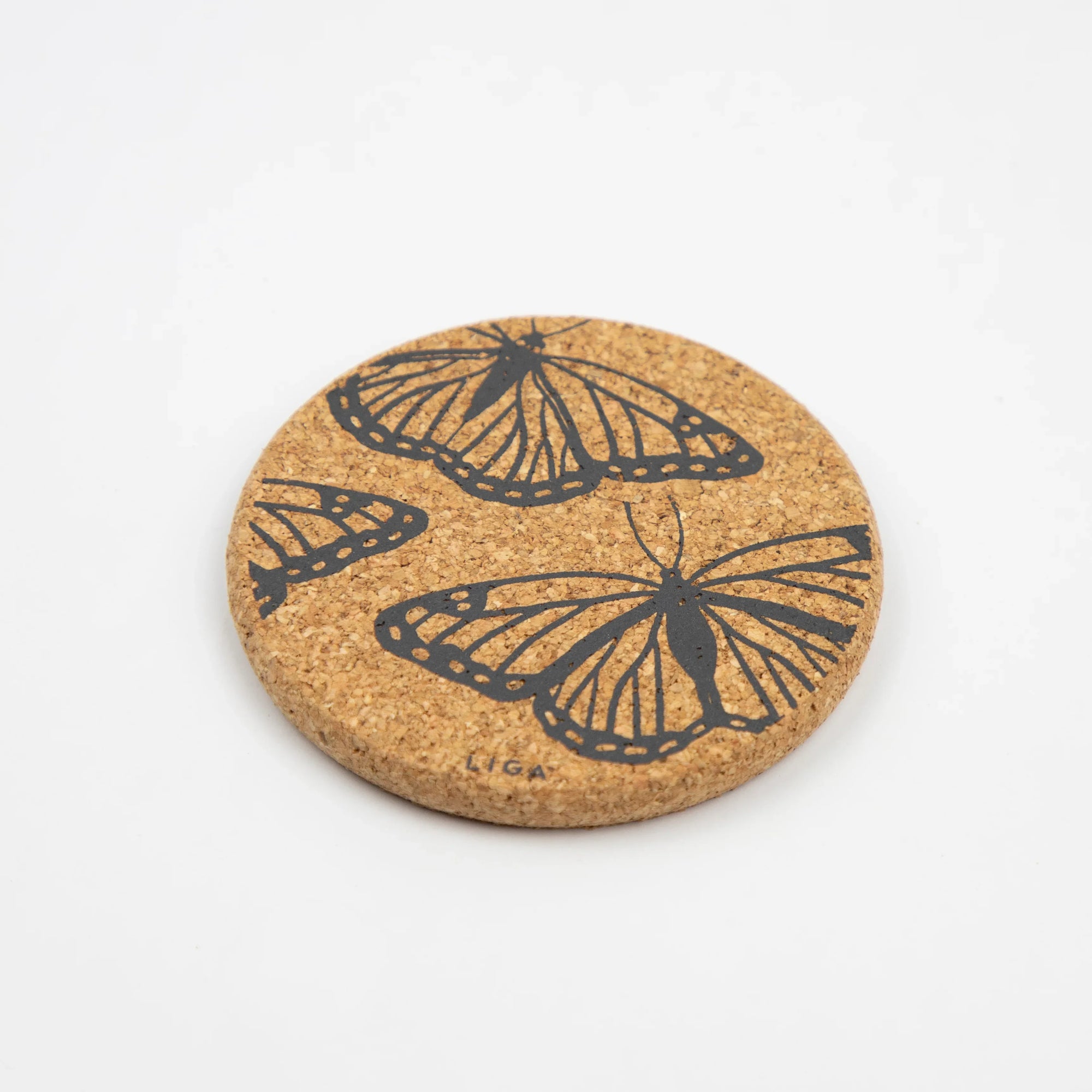 Cork Coasters | Butterfly