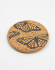 Cork Coasters | Butterfly