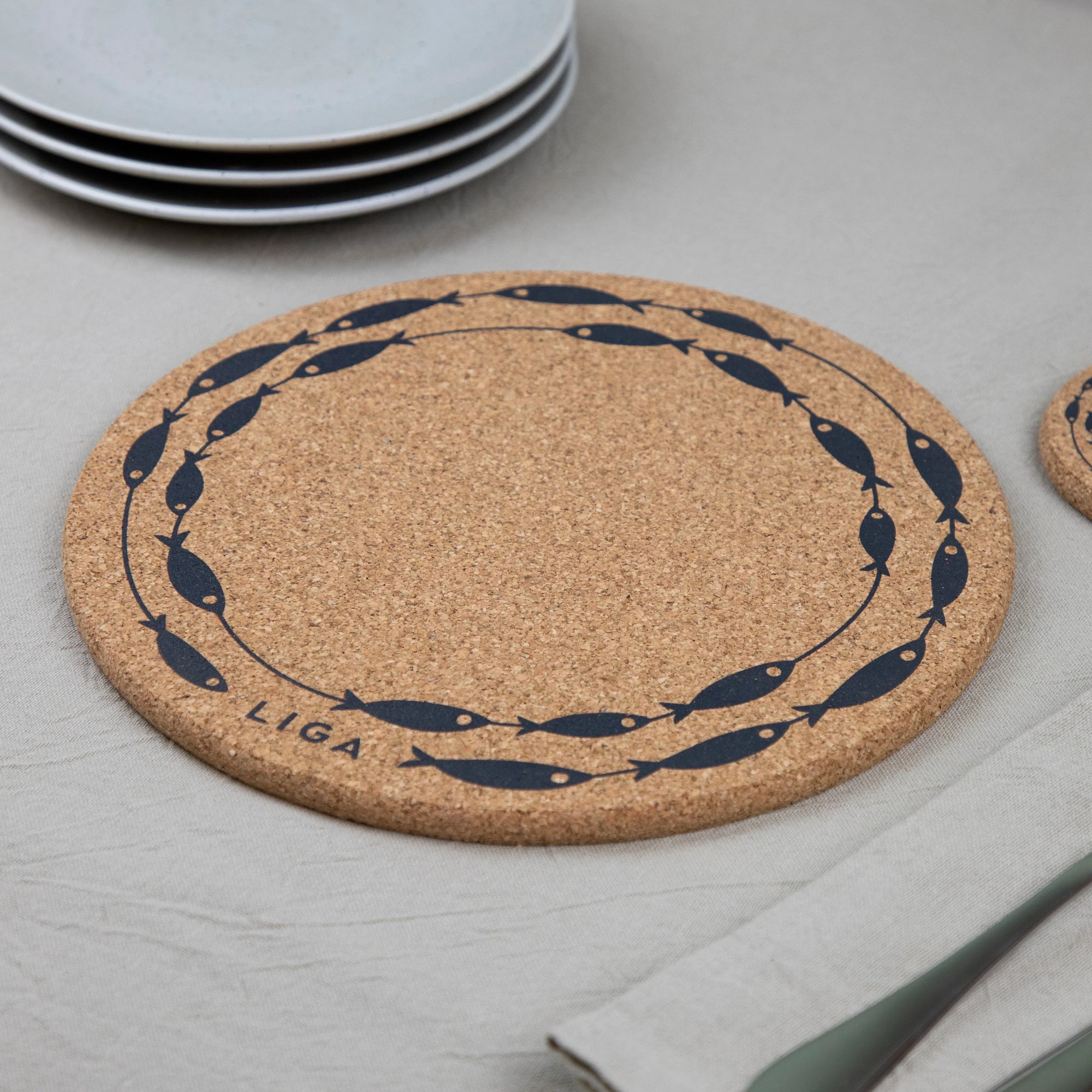 Cork Placemats | Fish On A Line