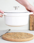 Natural Cork Trivets | S/3 Medium