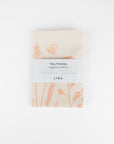 Organic Tea Towel | Native Grasses & Bees