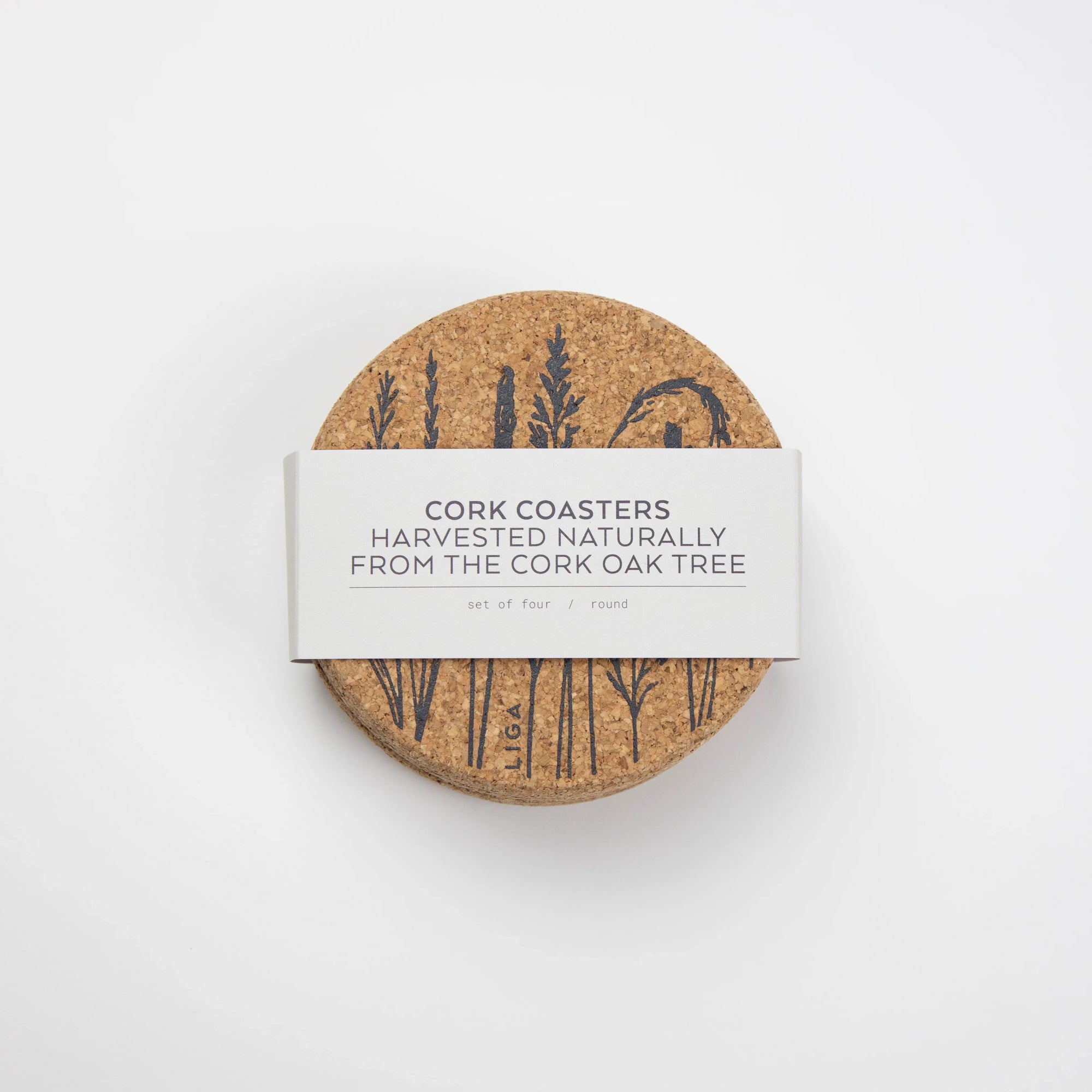 Cork Coasters | Native Grasses