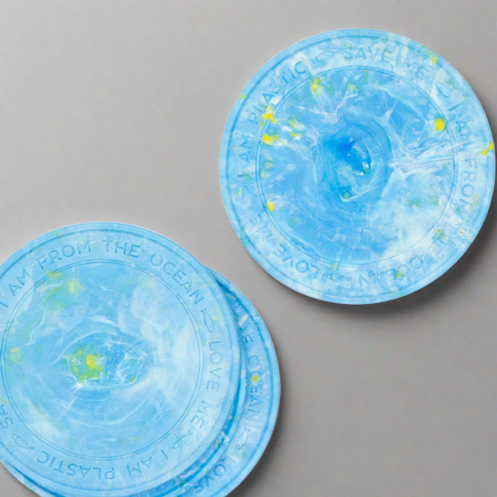 Ocean Plastic Coasters | Round