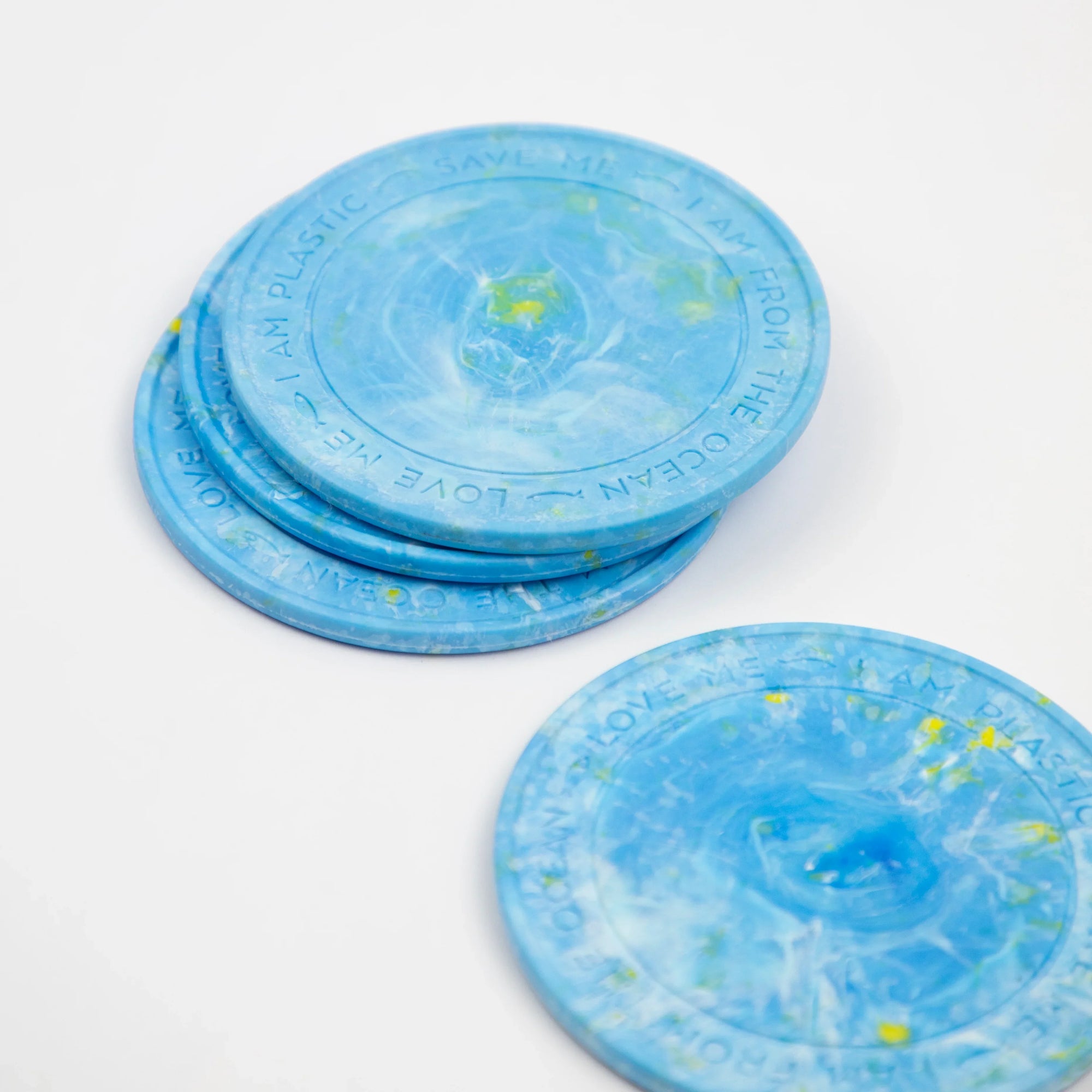 Ocean Plastic Coasters | Round
