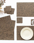 Dash Rectangle Placemats and Coasters Bundle | Table S/6